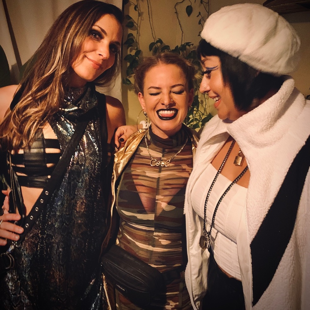 Ivy Park x Adidas Camouflage Rushed CatSuit Jumpsuit Green & Brown